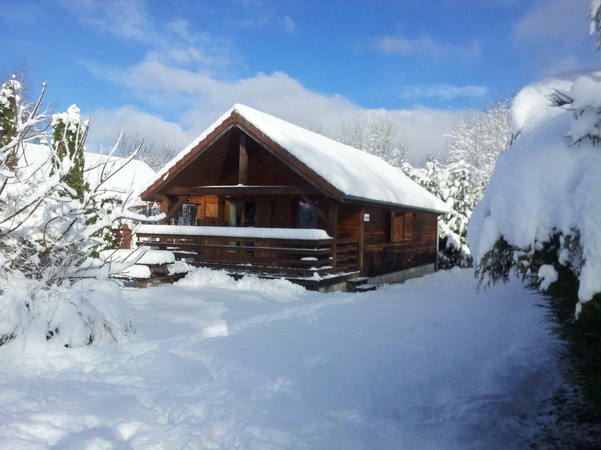 Chalets Les Silenes Doucier Exteriér fotografie
